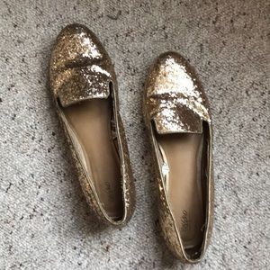 Sparkle glitter flats